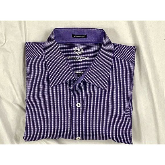 Bugatchi Uomo Long Sleeve Button Front Shirt - Picture 6 of 7